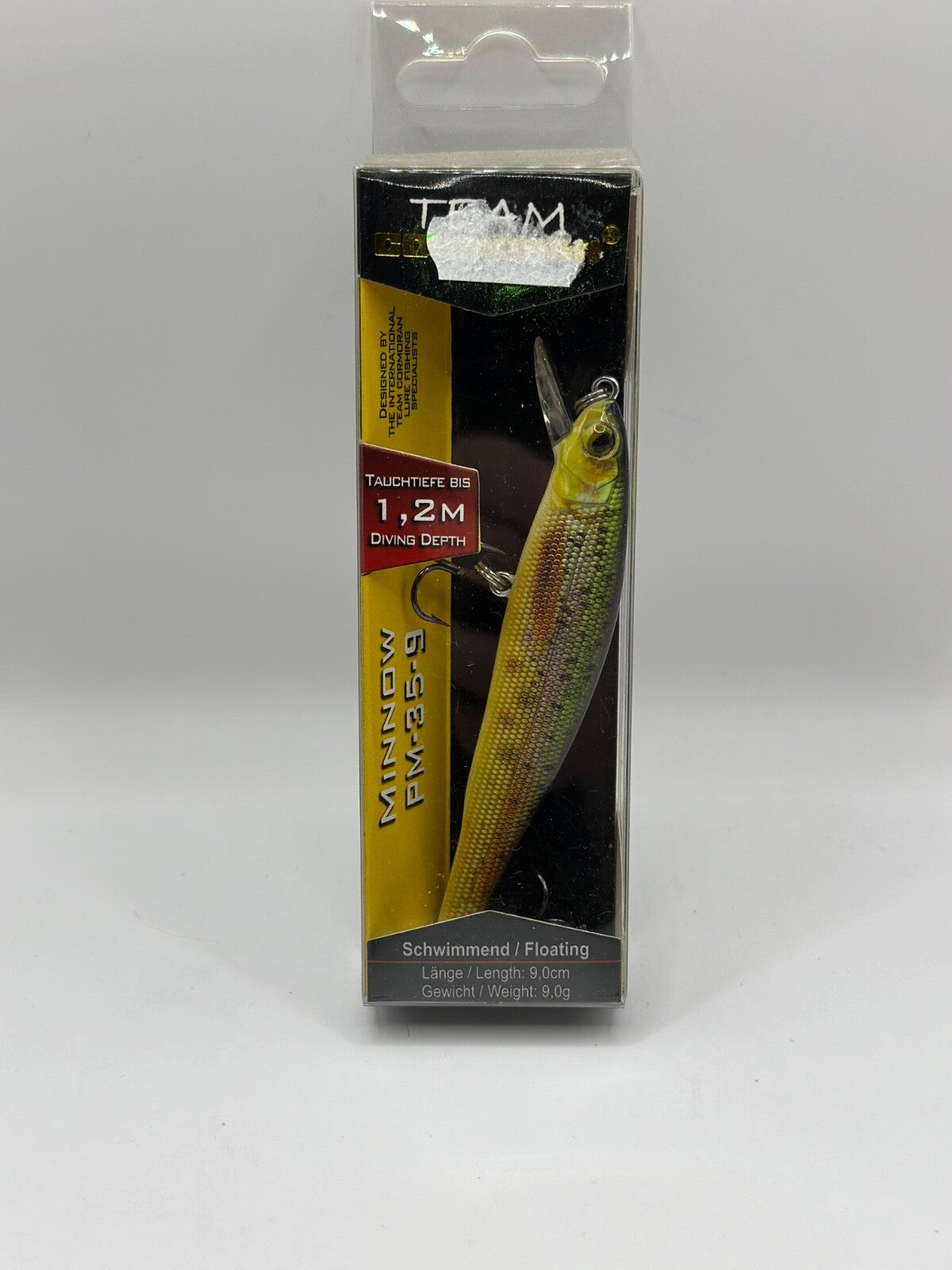 Team Cormoran Minnow PM359 / 9,0cm 9,0g Floating , Wobbler0