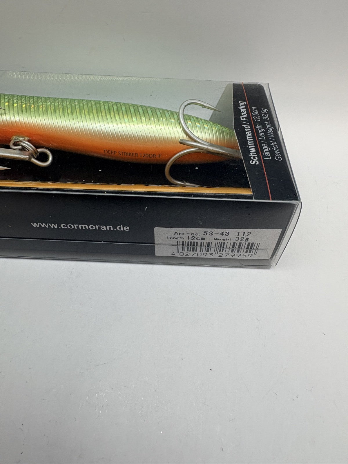 Team Cormoran Deep Striker 120DR / 12,0cm 32,0g Floating , Wobbler1