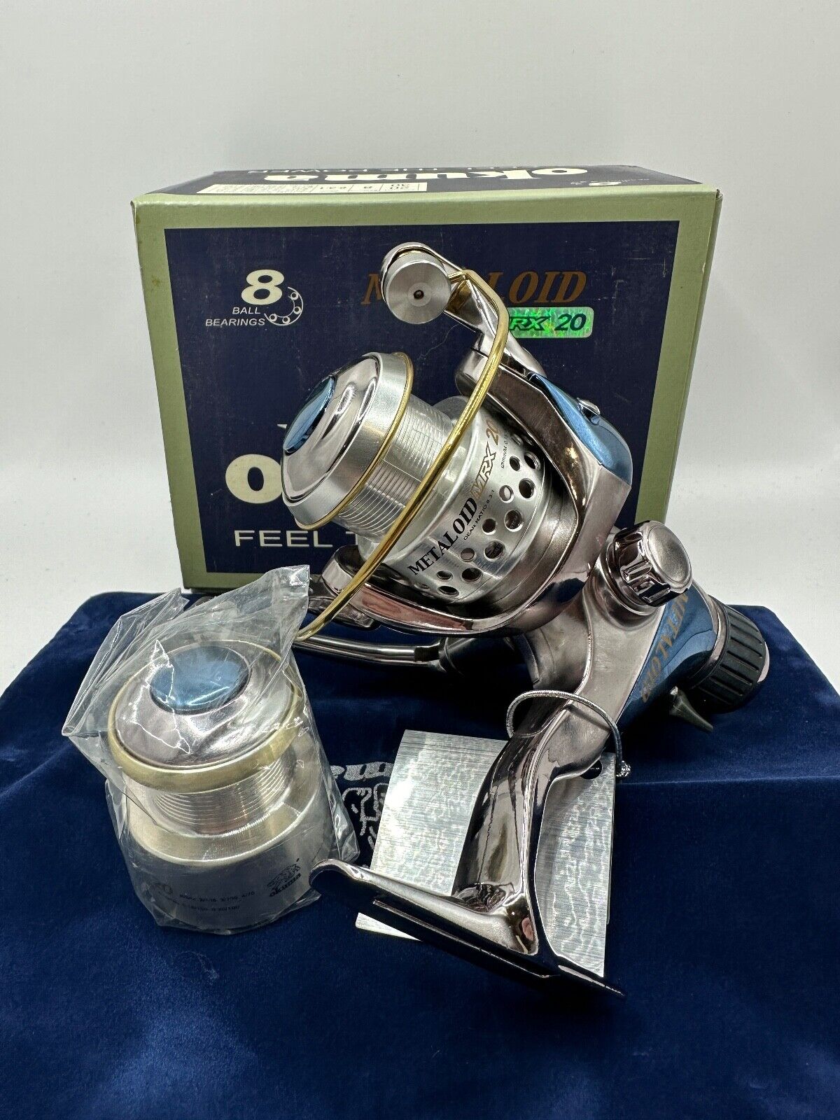 Okuma Metaloid MRX20, Angelrolle ,Angelzubehör