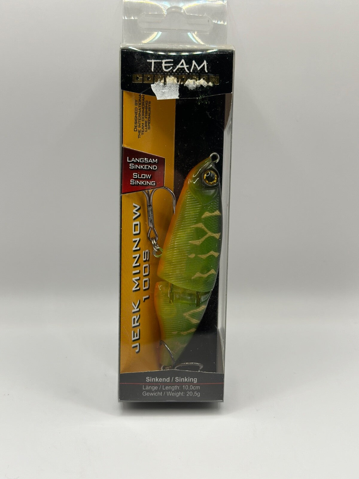 Team Cormoran Jerk Minnow 100S / 10,0cm 20,5g Sinking , Wobbler0