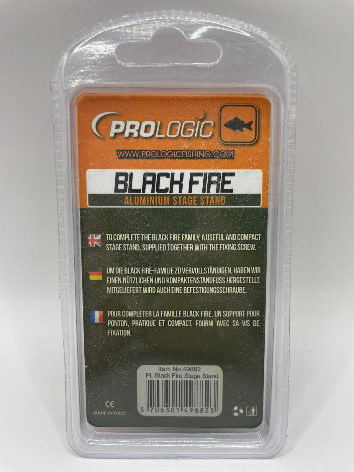 Prologic Black Fire Aluminium Stage Stand1