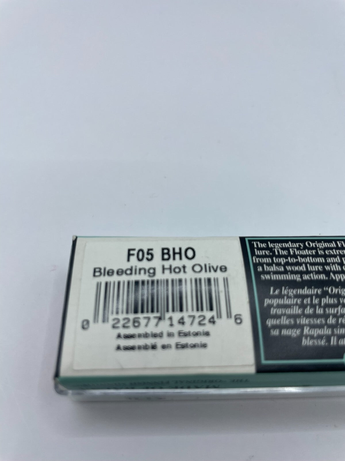 Rapala Original Floating F5 BHO Bleeding Hot Olive Wobbler2
