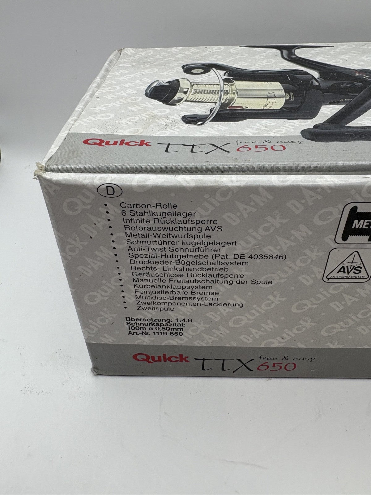 DAM Quick TTX 650 Rolle5