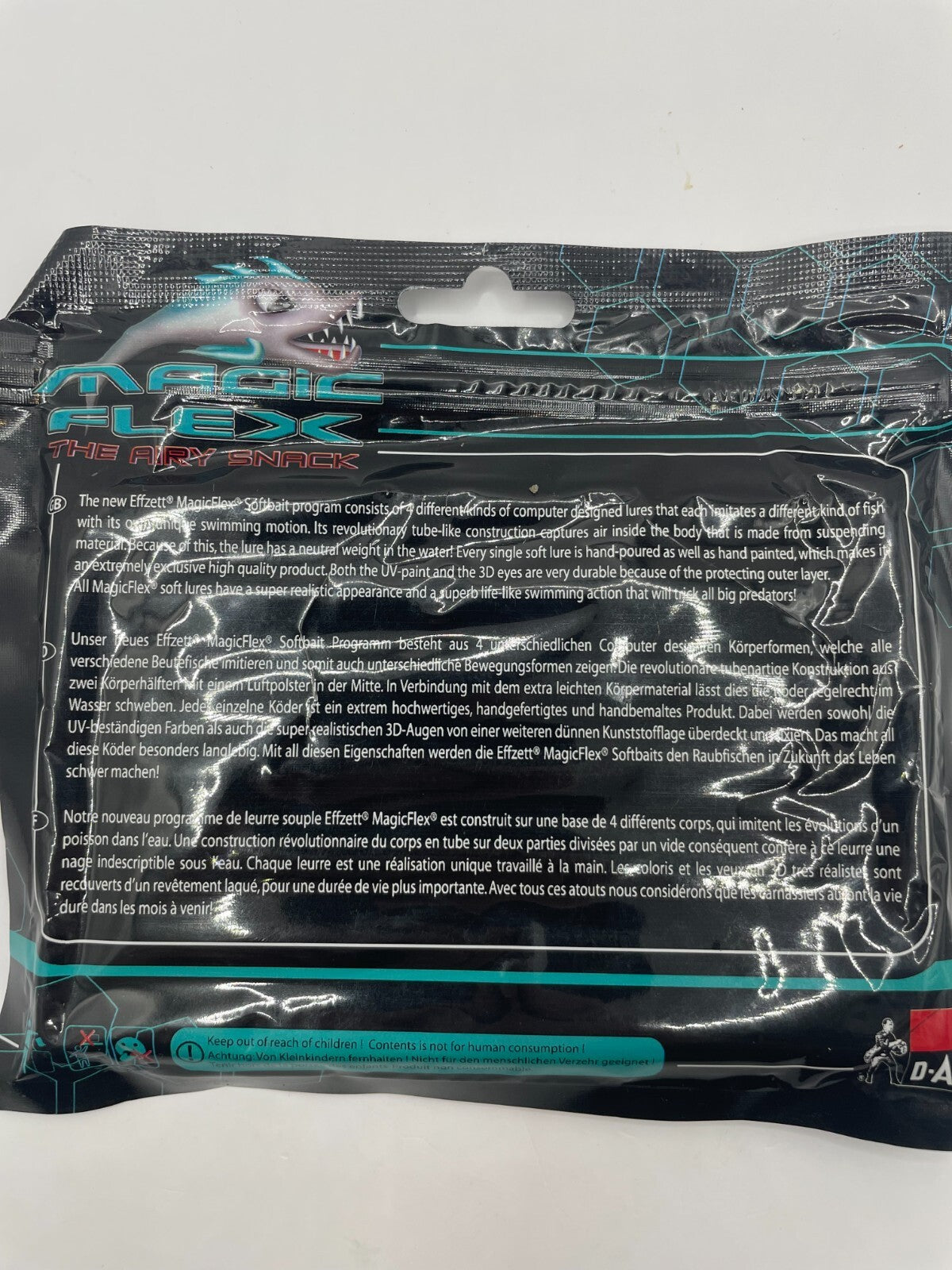 DAM Magic Flex Airy Snack Gummifische Köder Angelzubehör2