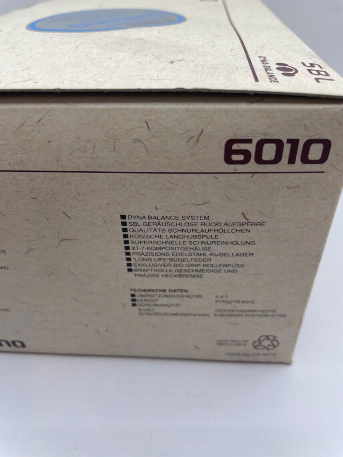 Shimano VX 6010 Rolle, Angelrolle