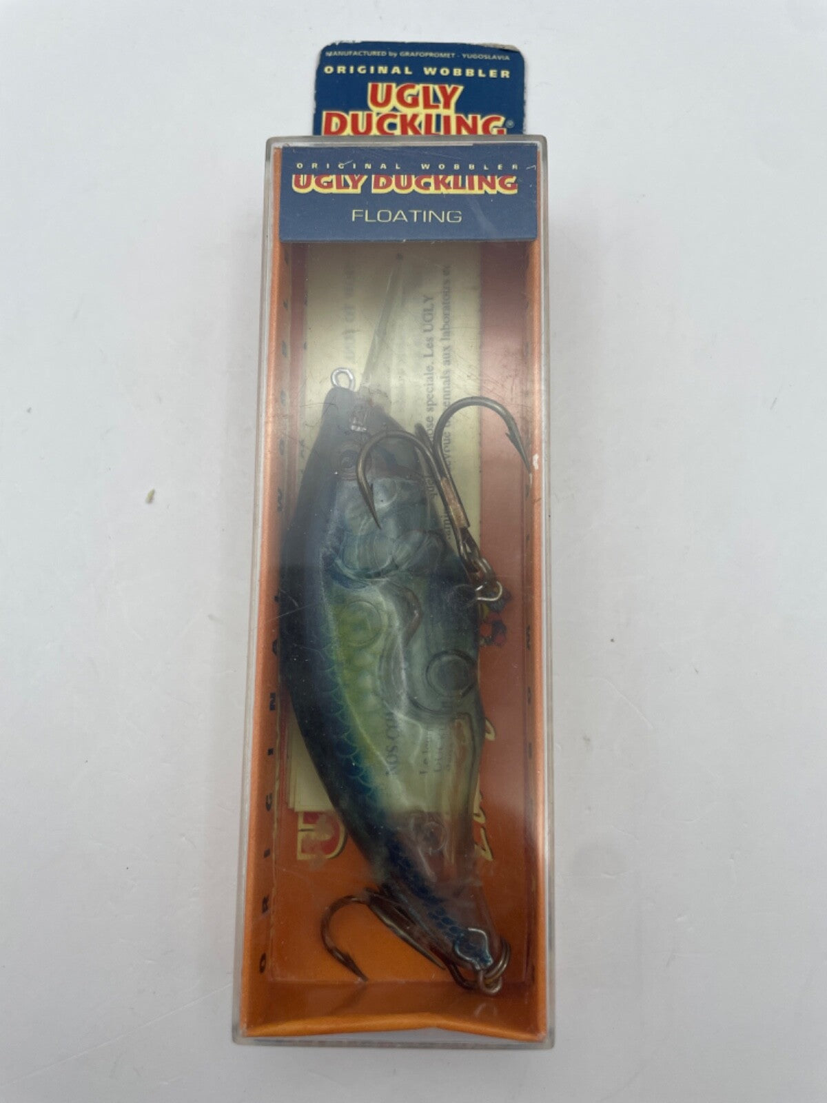 Ugly Ducking floating 7cm Wobbler Angelzubehör 7P RATT TRT0