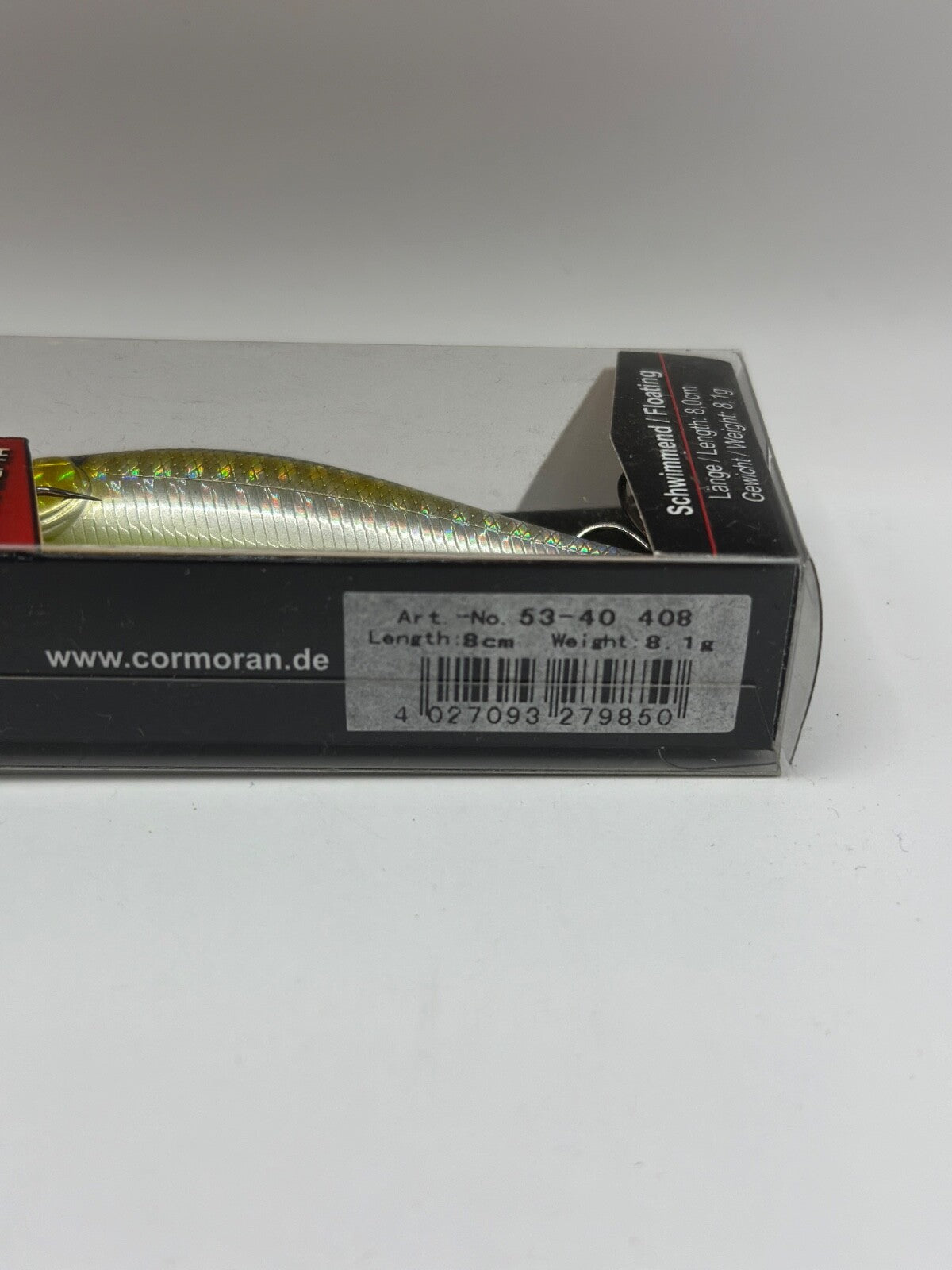 Team Cormoran Aykido Minnow 80MD / 8,0cm 8,1g Floating, Wobbler1