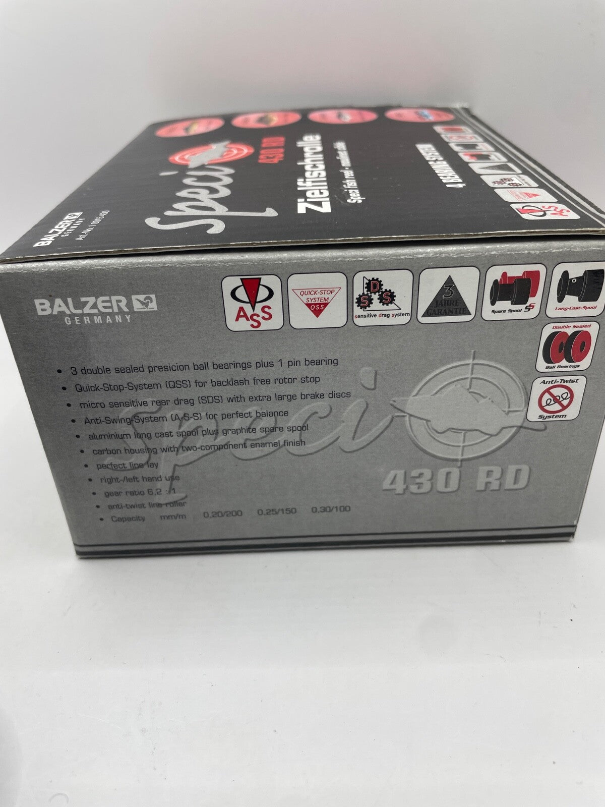 Balzer Speci 430 RD Rolle2