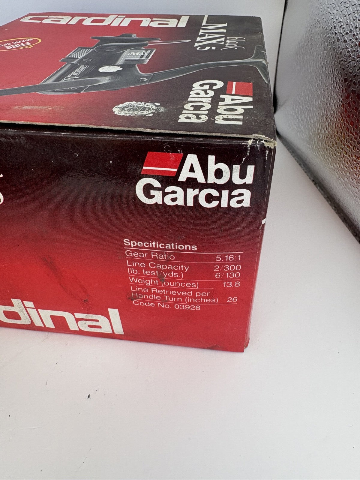 Abu Garcia Cardinal Black Max 5, Rolle Angelzuhör4