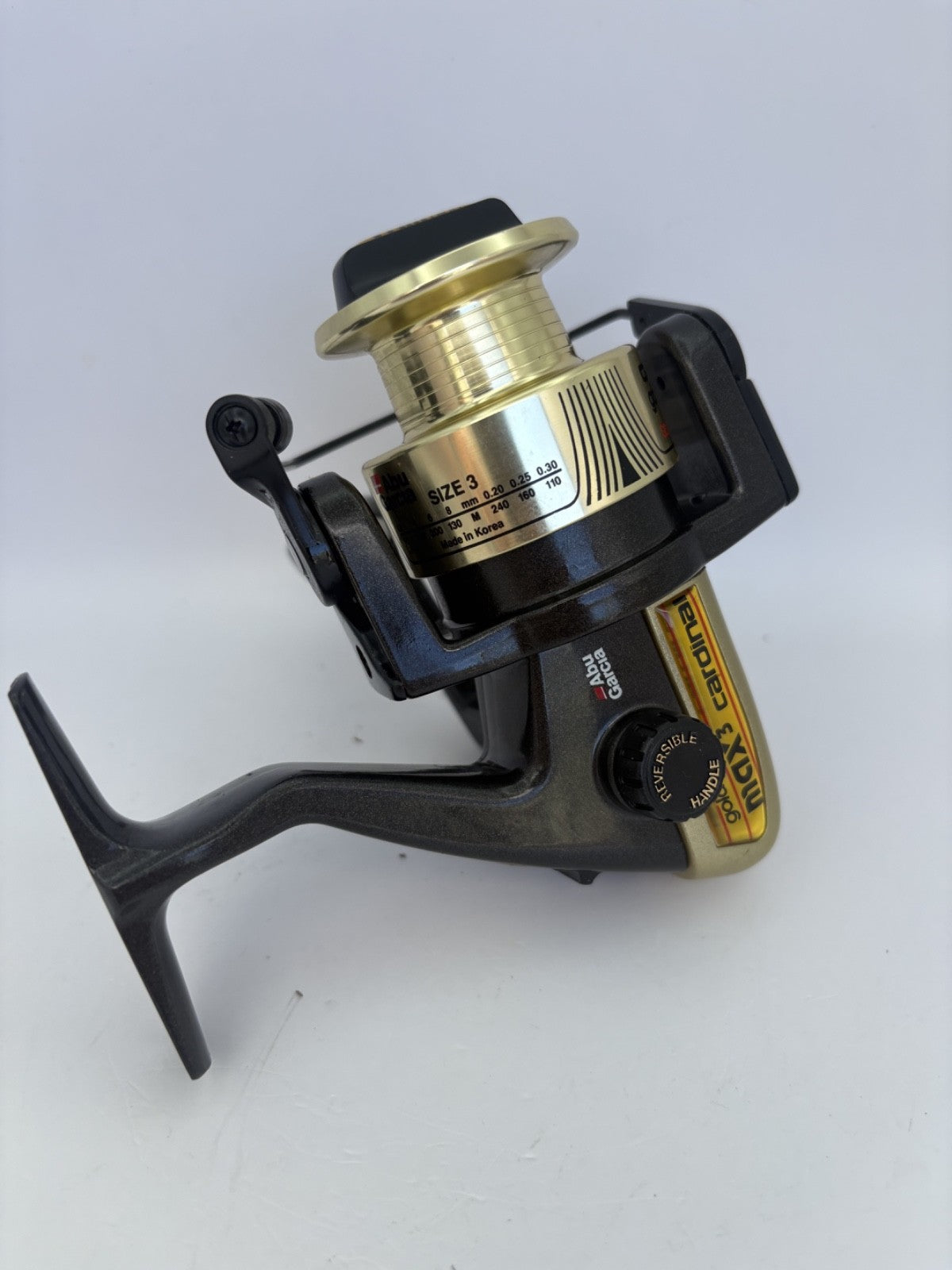 Abu Garcia Cardinal Gold Max 3, Rolle Angelzuhör3
