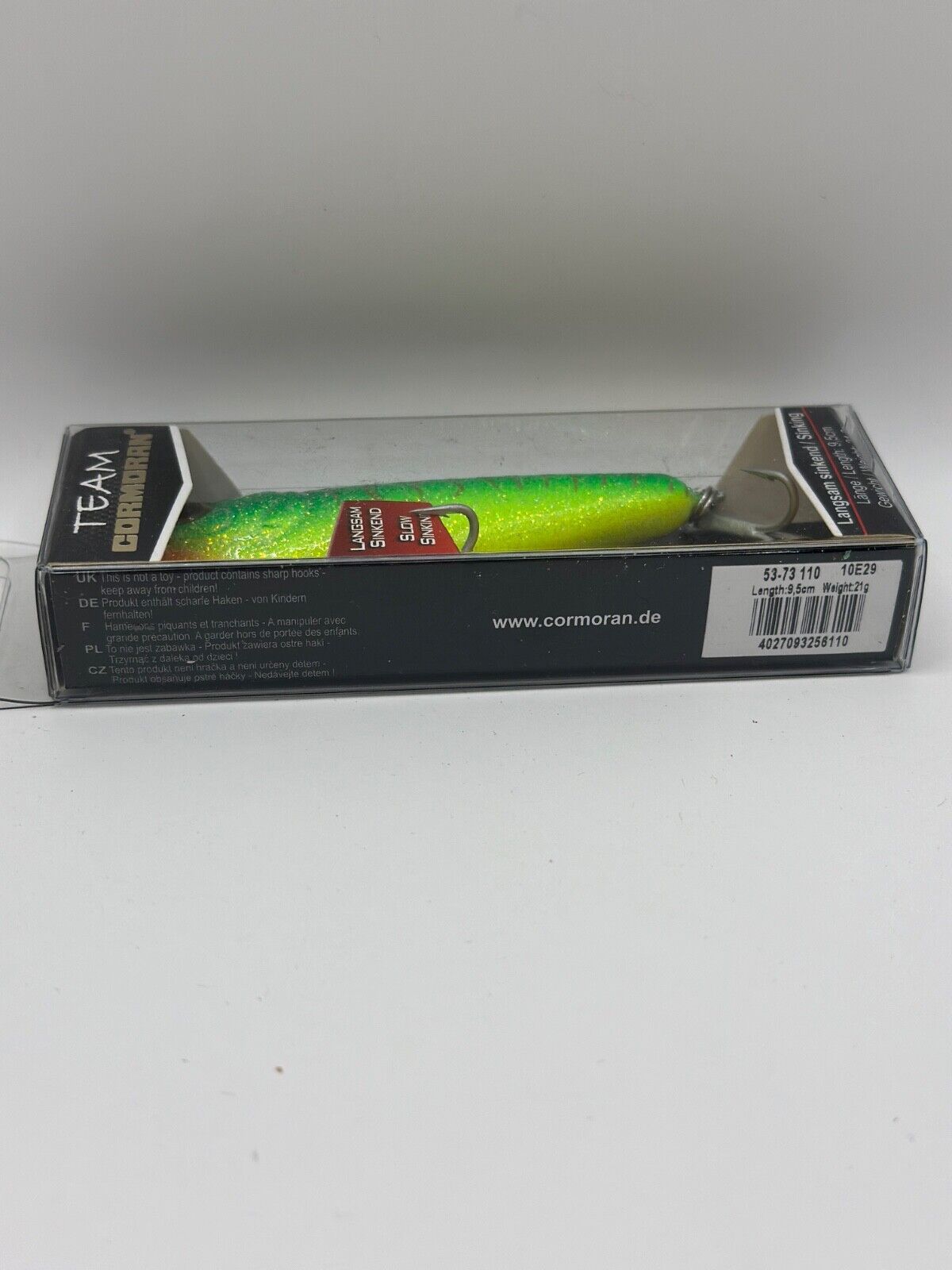 Team Cormoran Blown-Up Jerk / 9,5cm 21,0g Slow Sinking , Wobbler