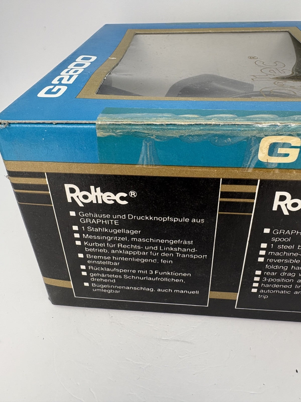 Roltec Graphite G2600 , Rolle Angelzuhör1
