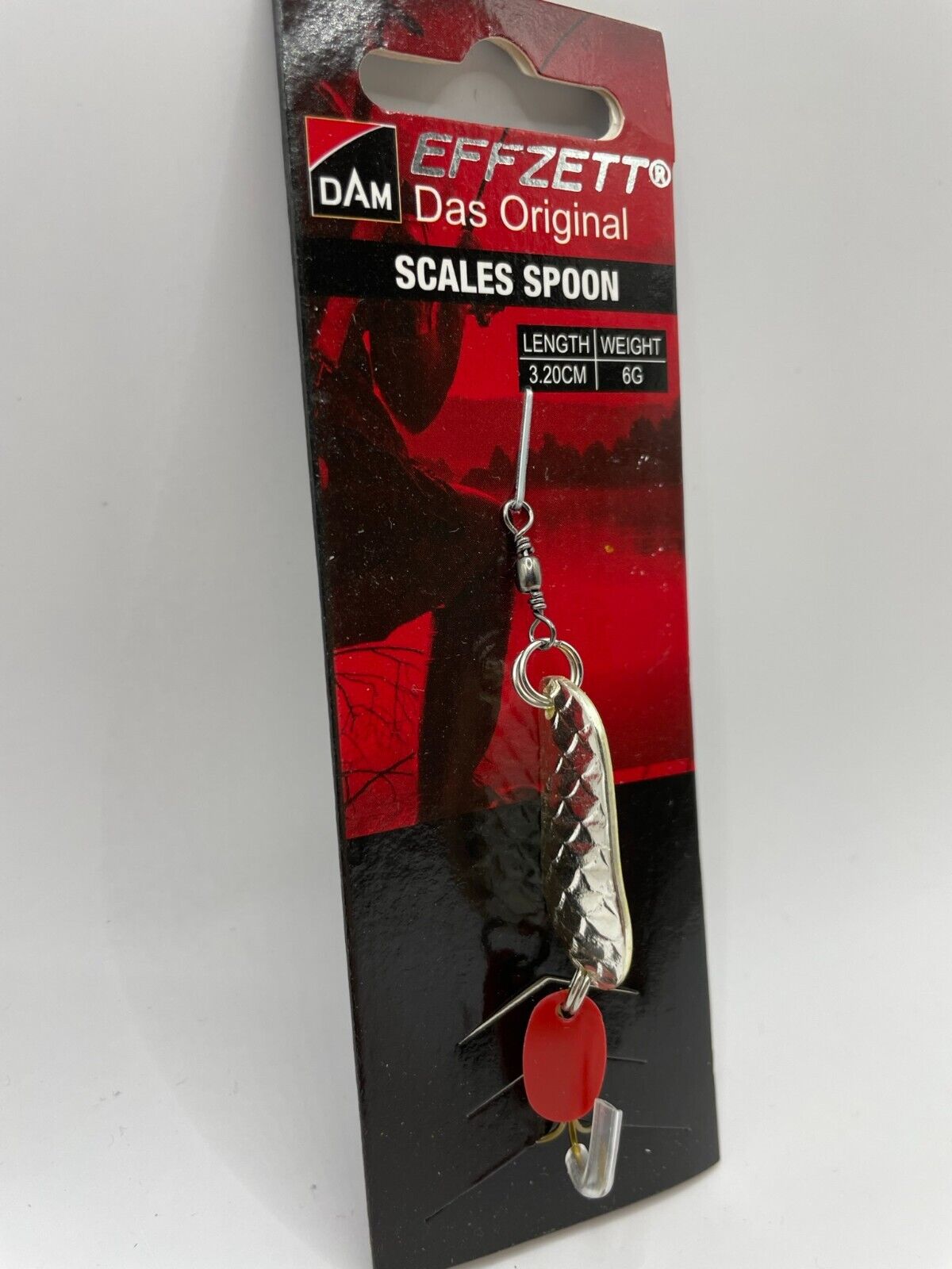 Dam das Original Scales Spoon 6g Silber / Gold Blinker 3,2cm