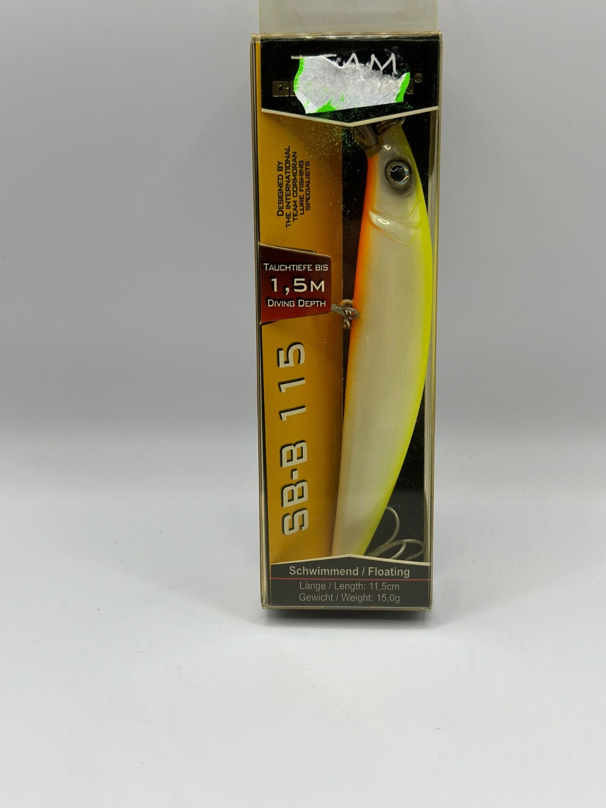 Team Cormoran SBB 115 / 11.5cm 15,0g Floating, Wobbler0