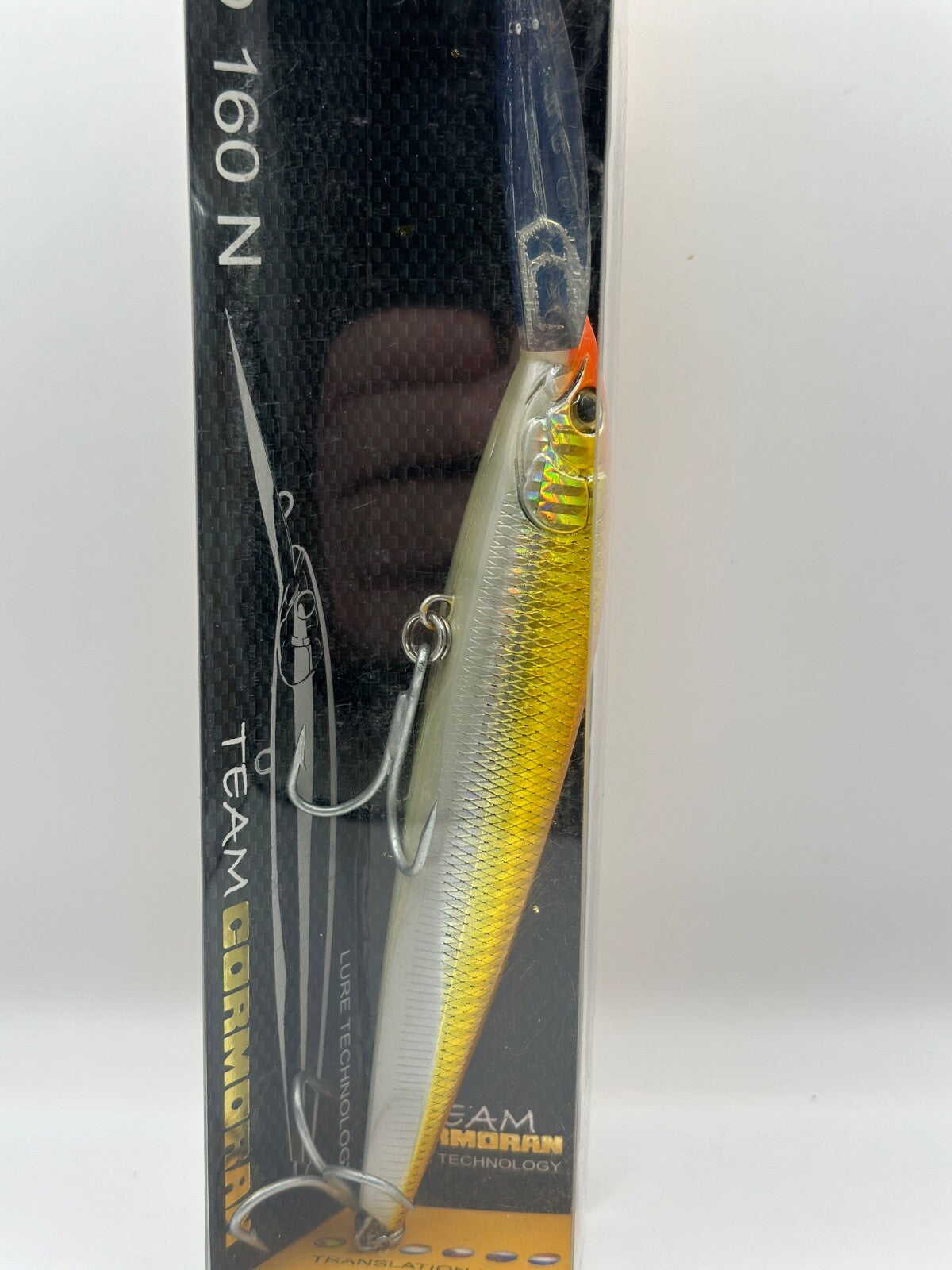 Team Cormoran DD160 N Rainbow Orange / 16,0cm 44,0g Floating , Wobbler0