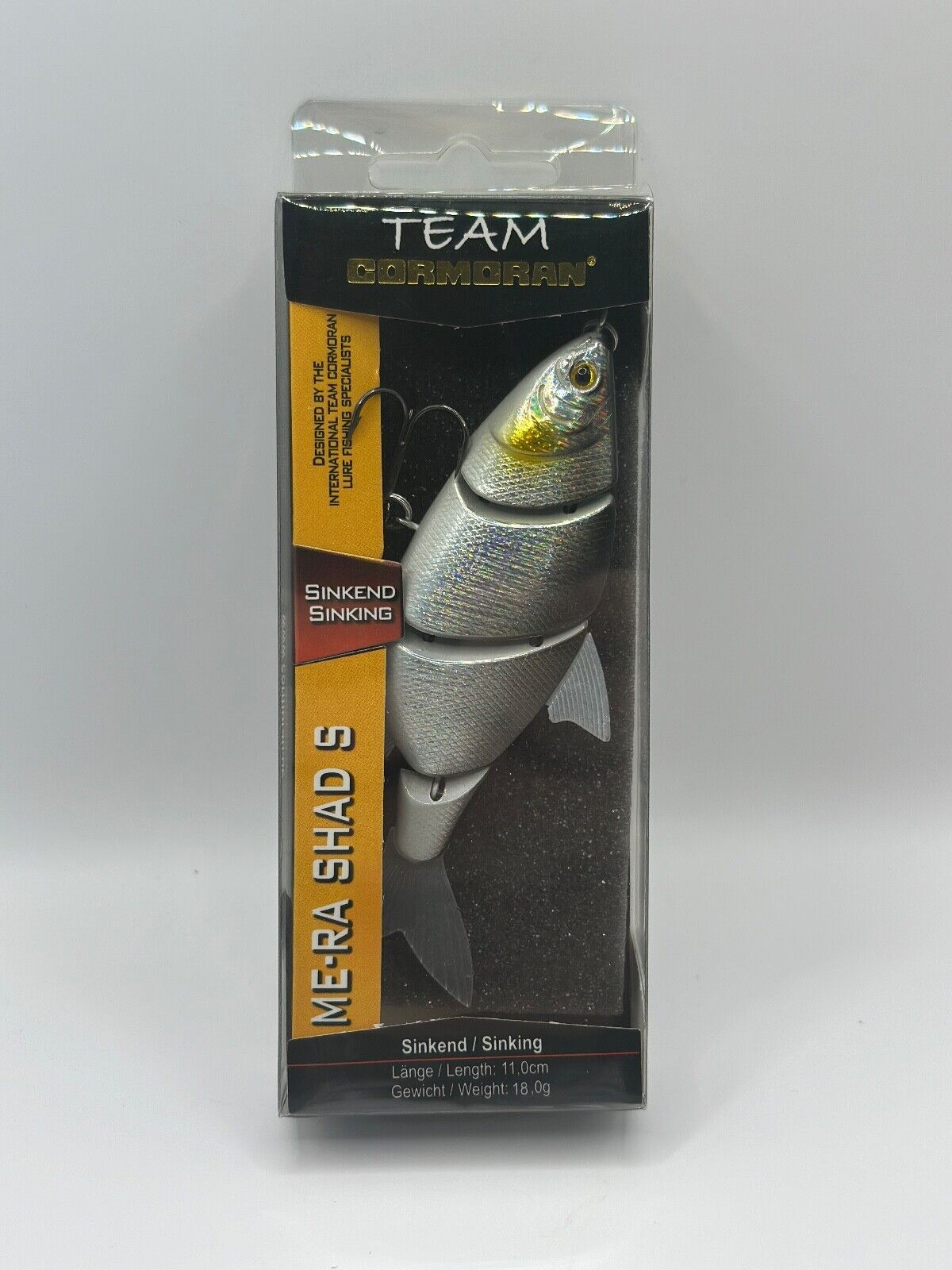 Team Cormoran ME-RA Shad S / 11,0cm 18,0g Sinking , Wobbler