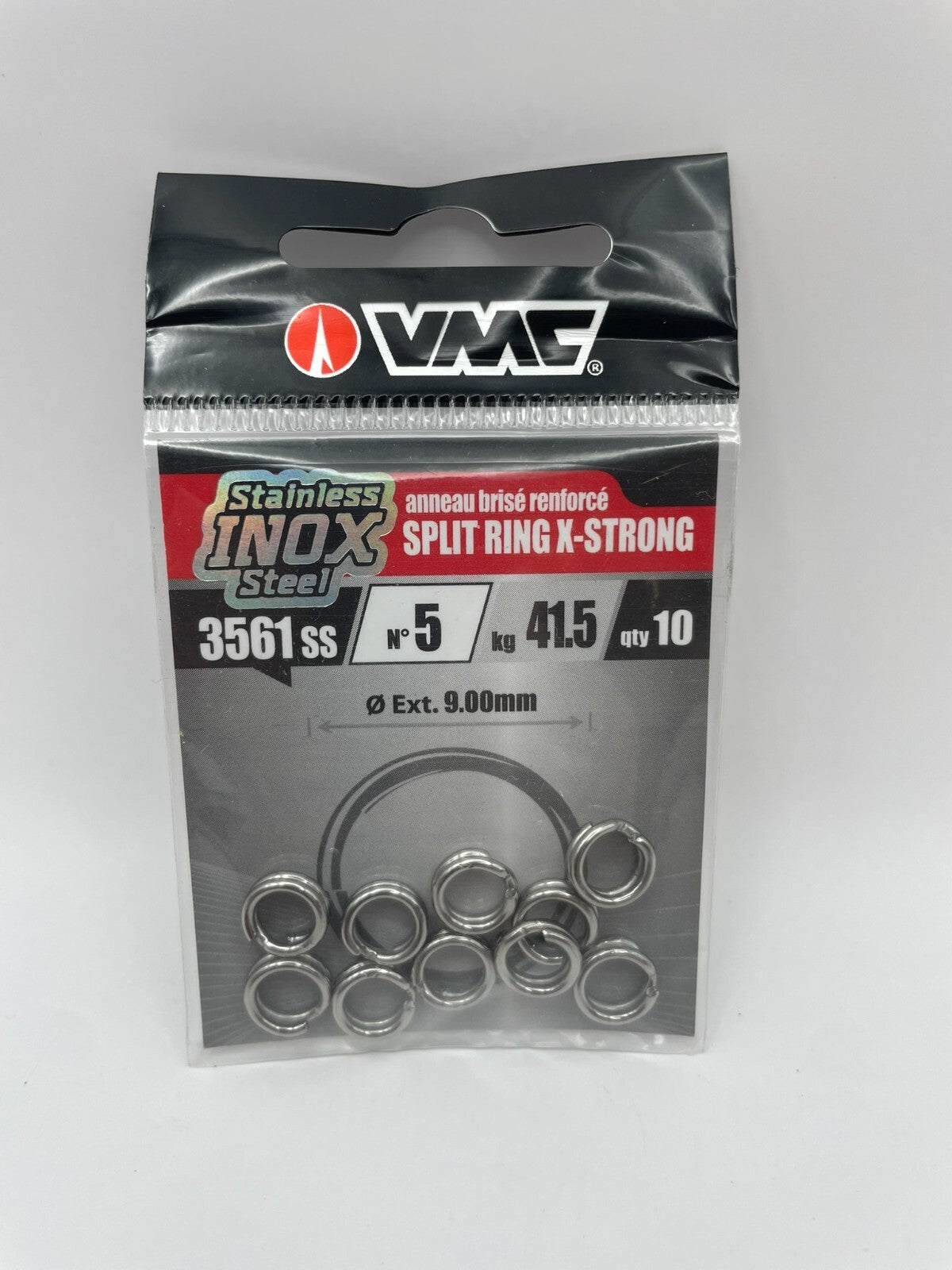VMC Splitring Stainless Inox Steel Xstrong 41.5 KG0