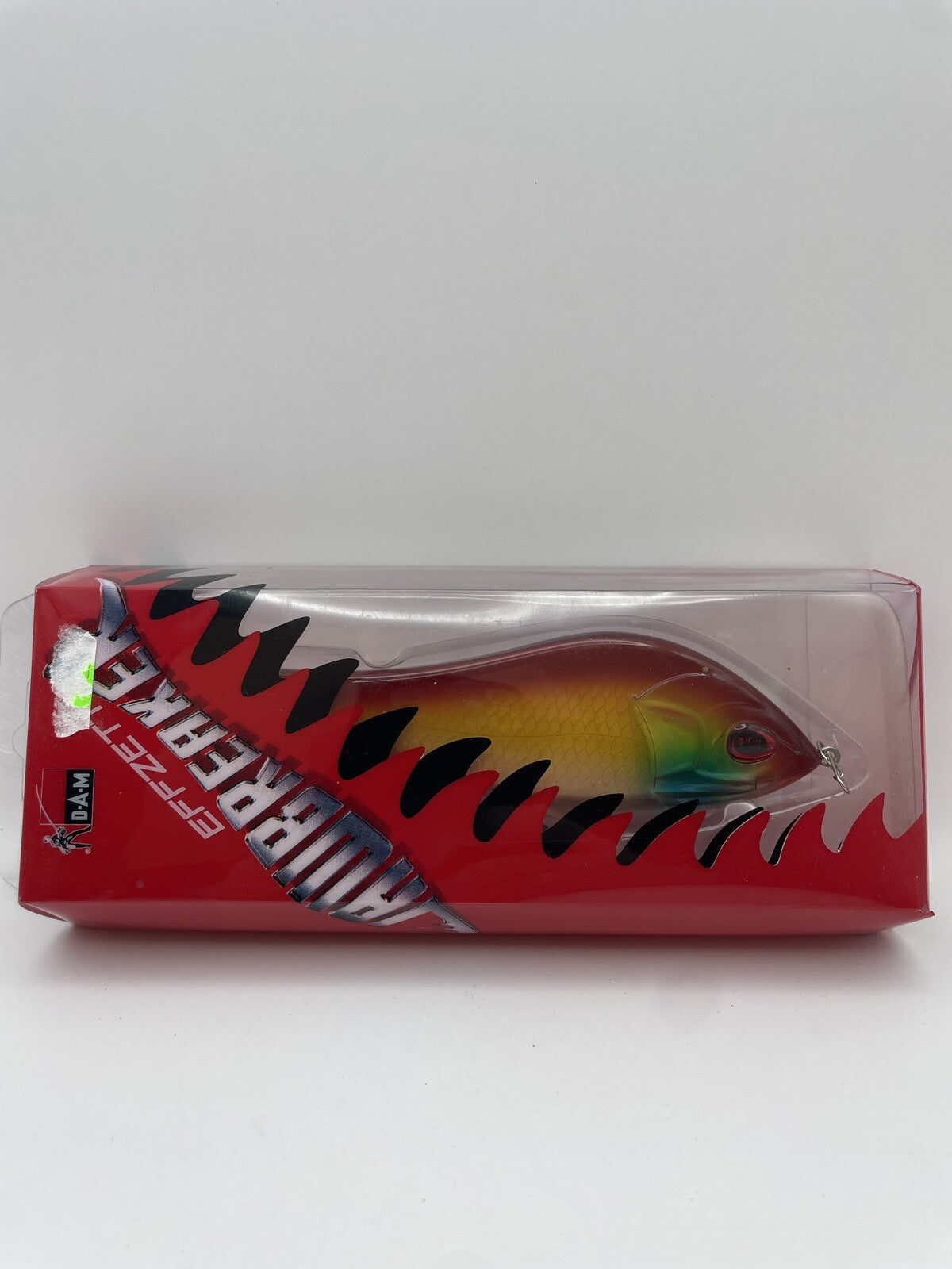 DAM Wobbler Jawbreaker Effzett Gold Fish 13cm Angelköder0