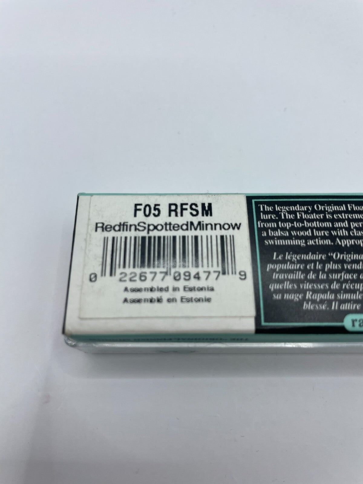 Rapala Original Floating F5 RFSM Redfin Spotted Minnow Wobbler2