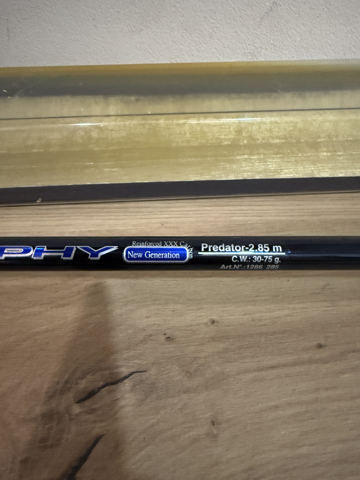 Zebco Trophy New Generation Fantasic World of Fishing Predator 2,85m 3075g Rute4