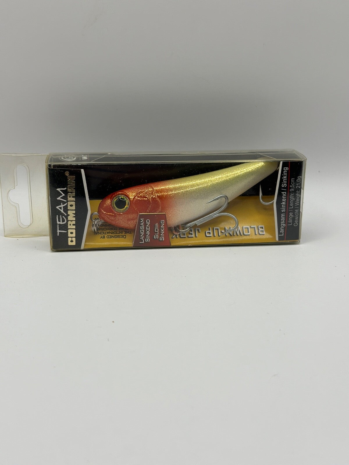 Team Cormoran BlownUp Jerk / 9,5cm 21,0g Slow Sinking , Wobbler0