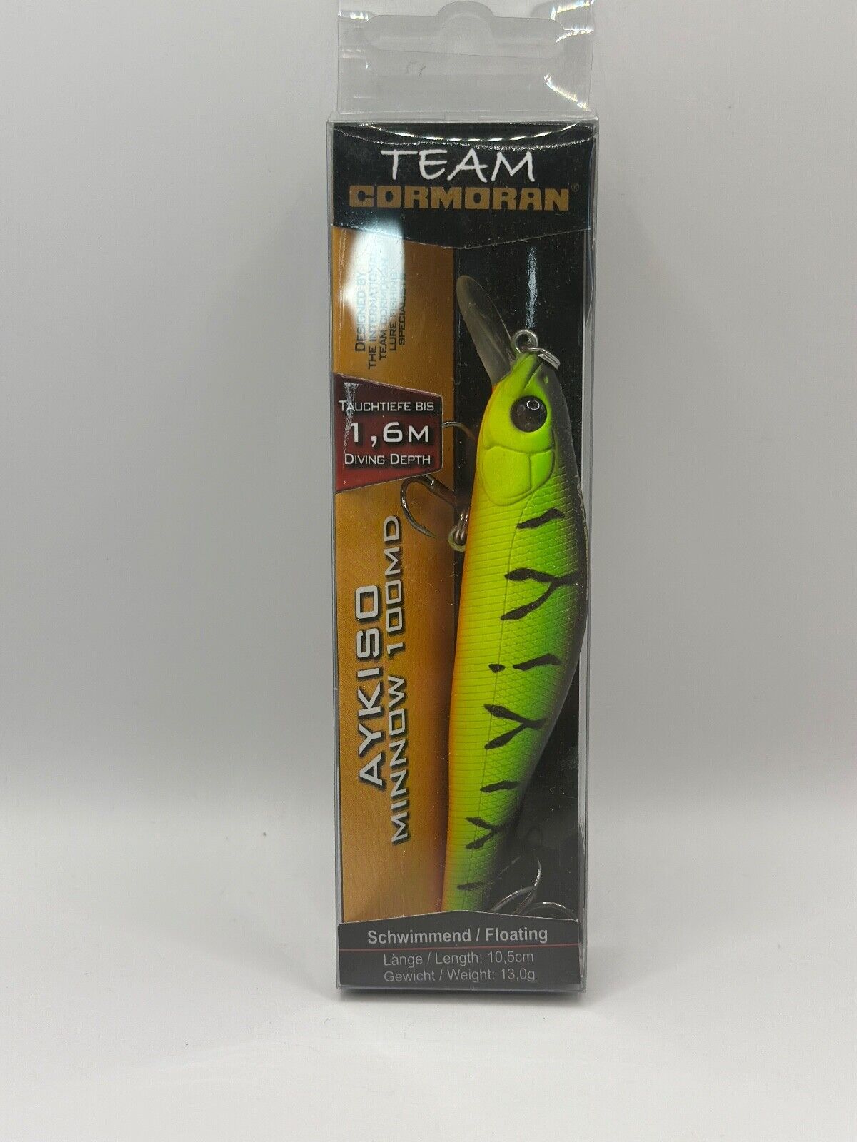 Team Cormoran Aikido Minnow 100MD / 10,5cm 13.0g Floating , Wobbler
