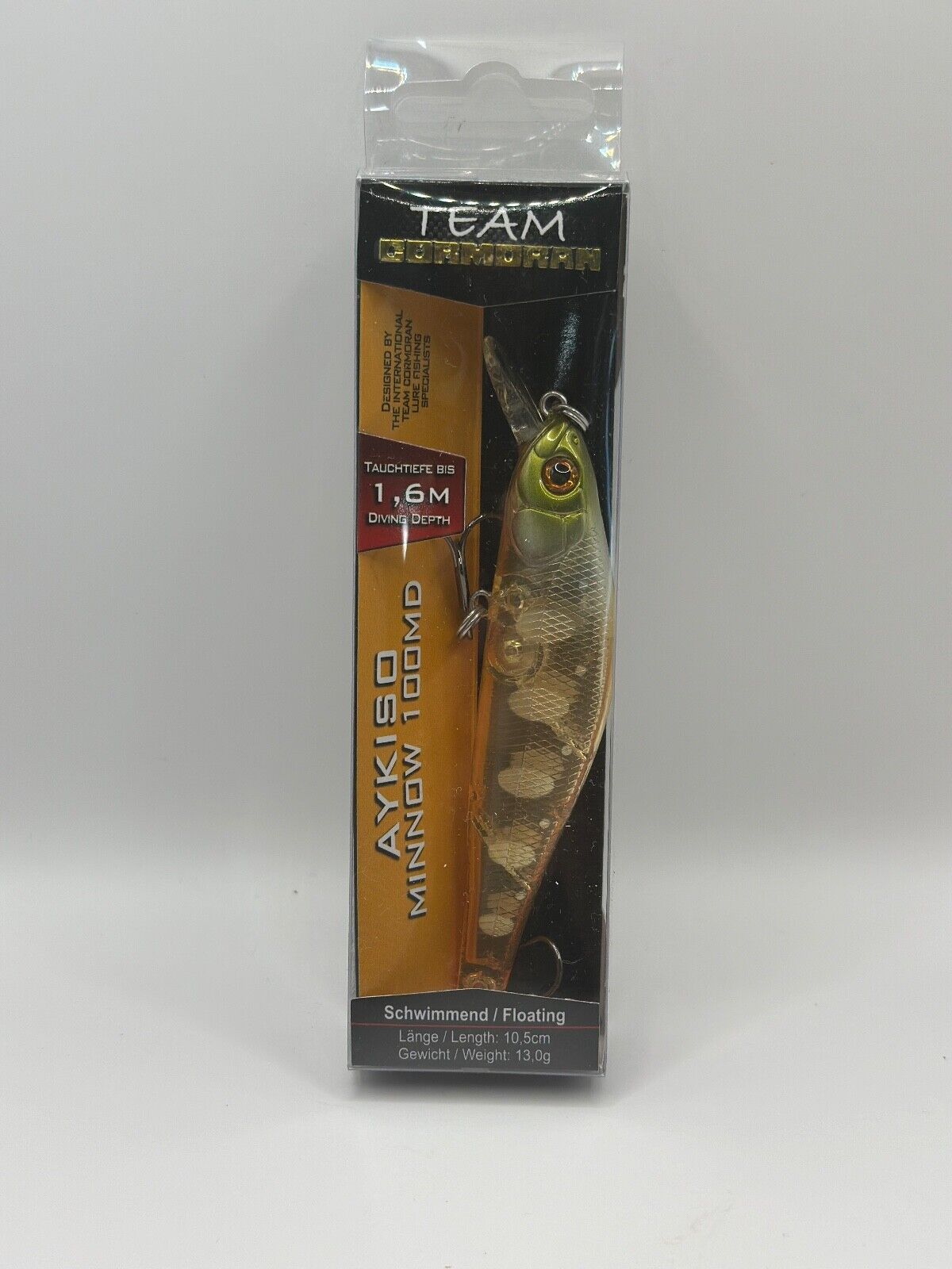 Team Cormoran Aikido Minnow 100MD / 10,5cm 13.0g Floating , Wobbler