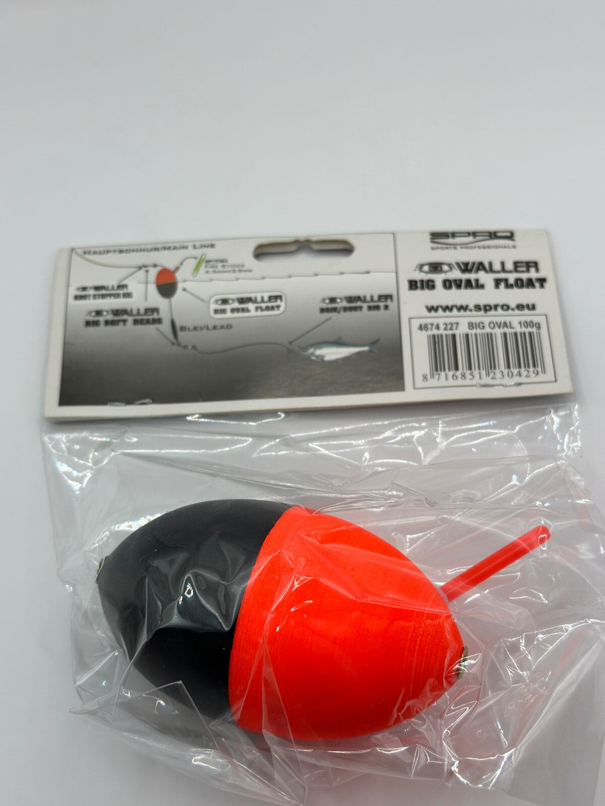 Spro Big Oval Float 100g Wallerpose , Catfish Gear, Angelzubehör1