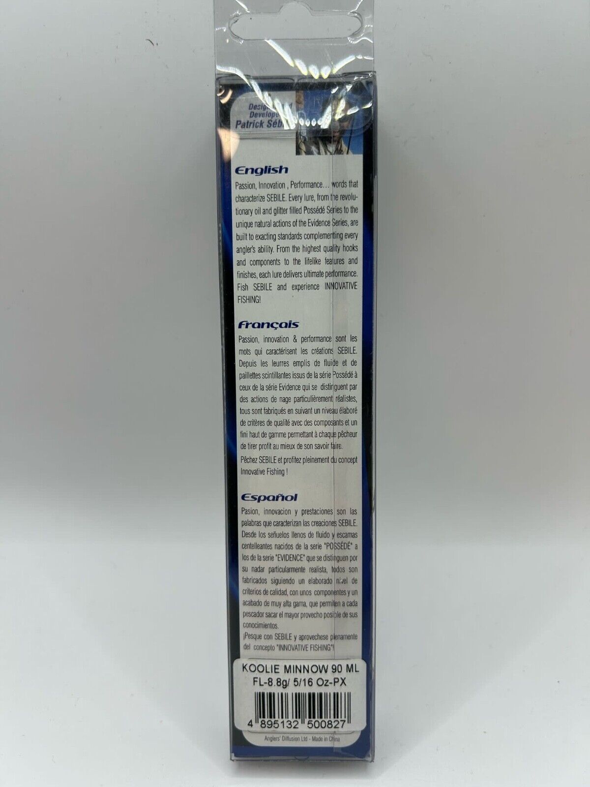 Sebile Koolie Minnow ML 90mm 8,8g Floating 1 1/2-2 1/2FT, Wobbler, Angelzubehör