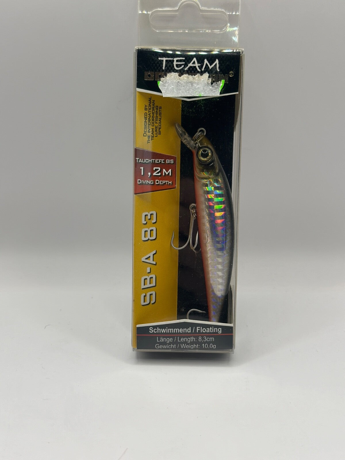 Team Cormoran SBA 83 / 8,3cm 10,0g Floating, Wobbler0