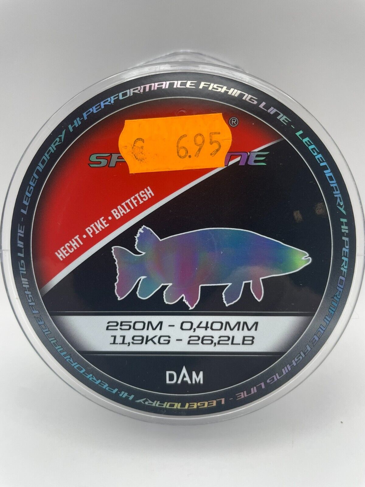 DAM Damyl Spezi Line Hecht monofile Schnur 250m 0,40mm 11,9kg