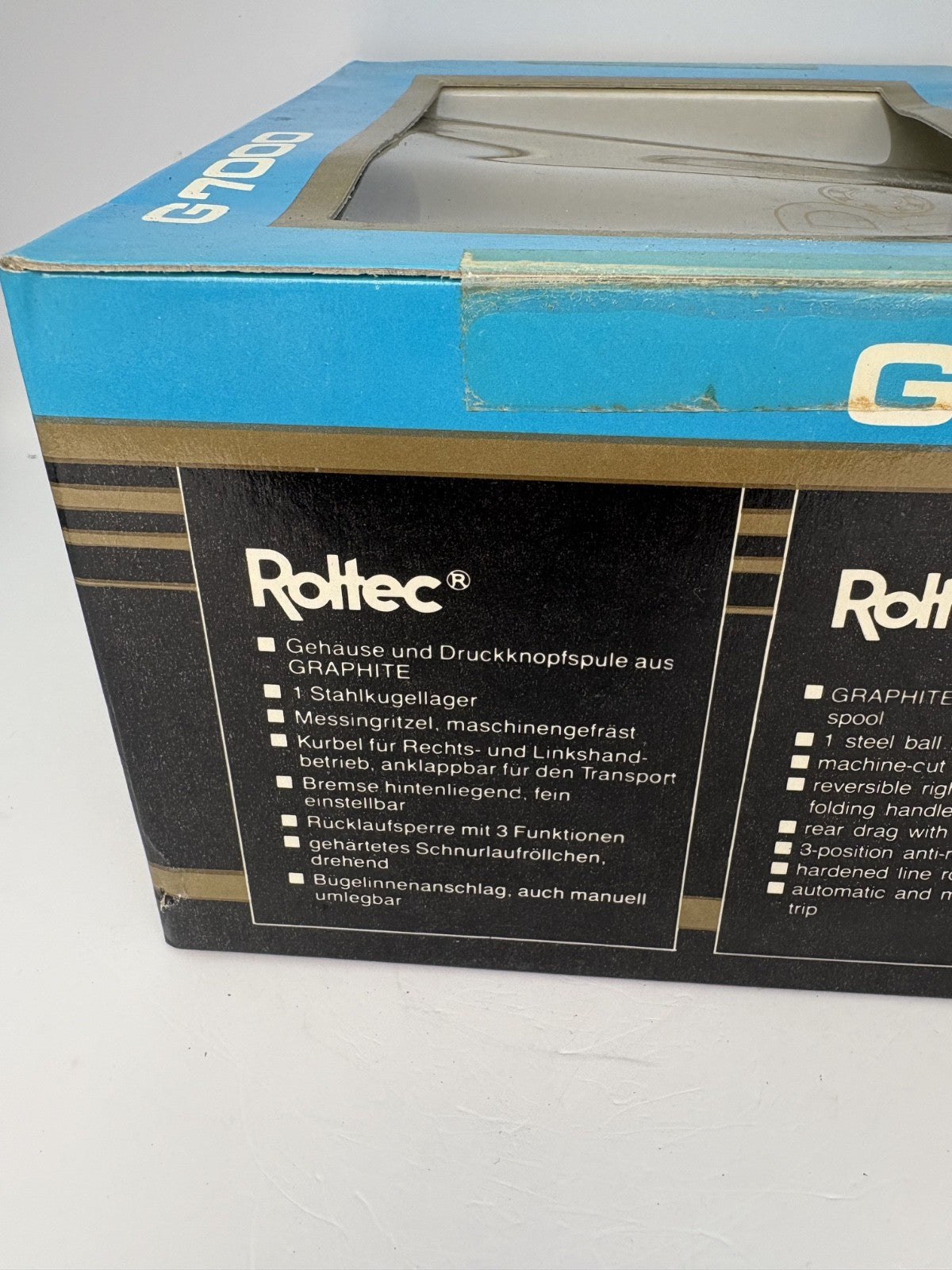 Roltec Graphite G7000 , Rolle Angelzuhör1