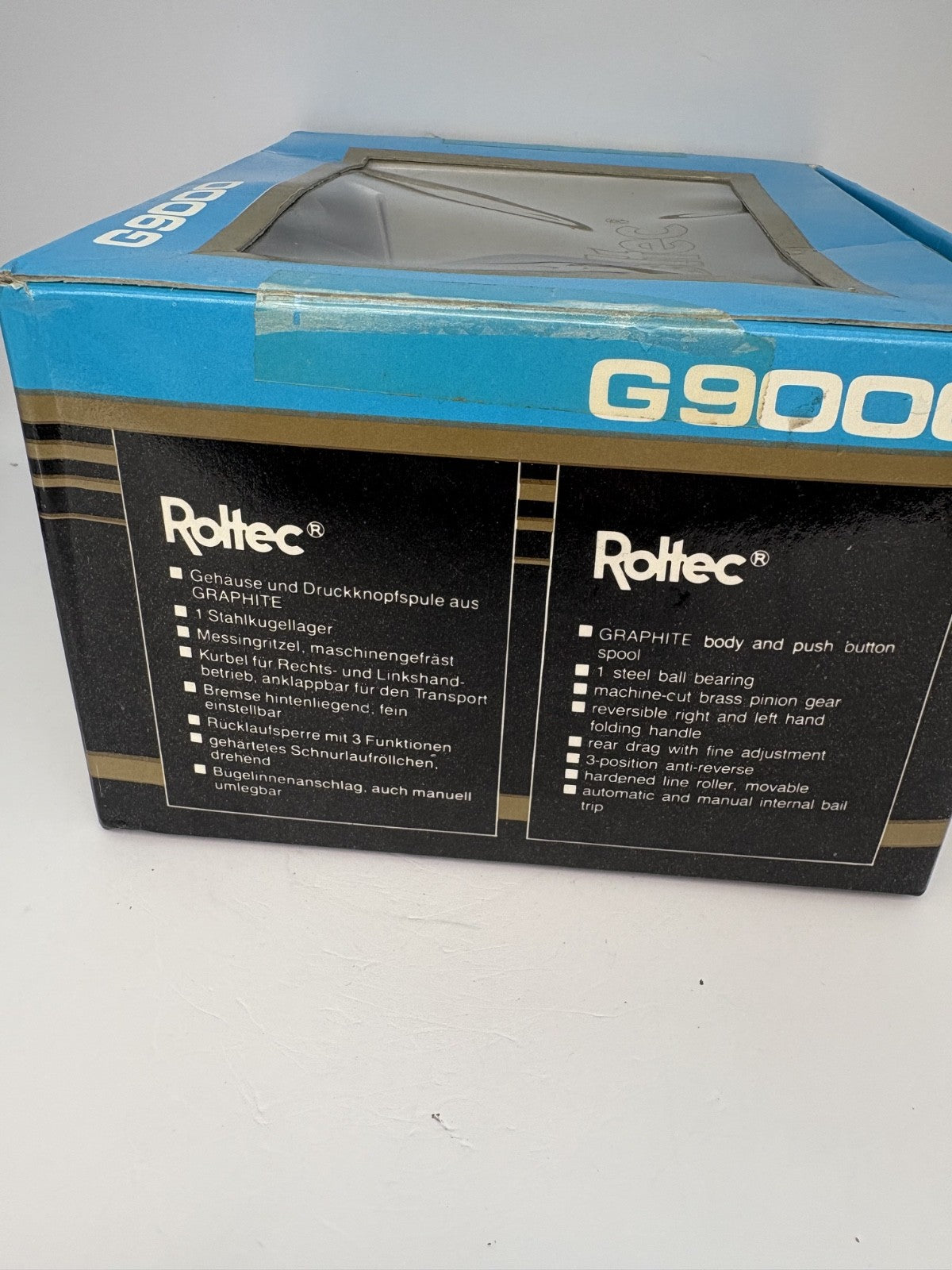 Roltec Graphite G9000 , Rolle Angelzuhör1