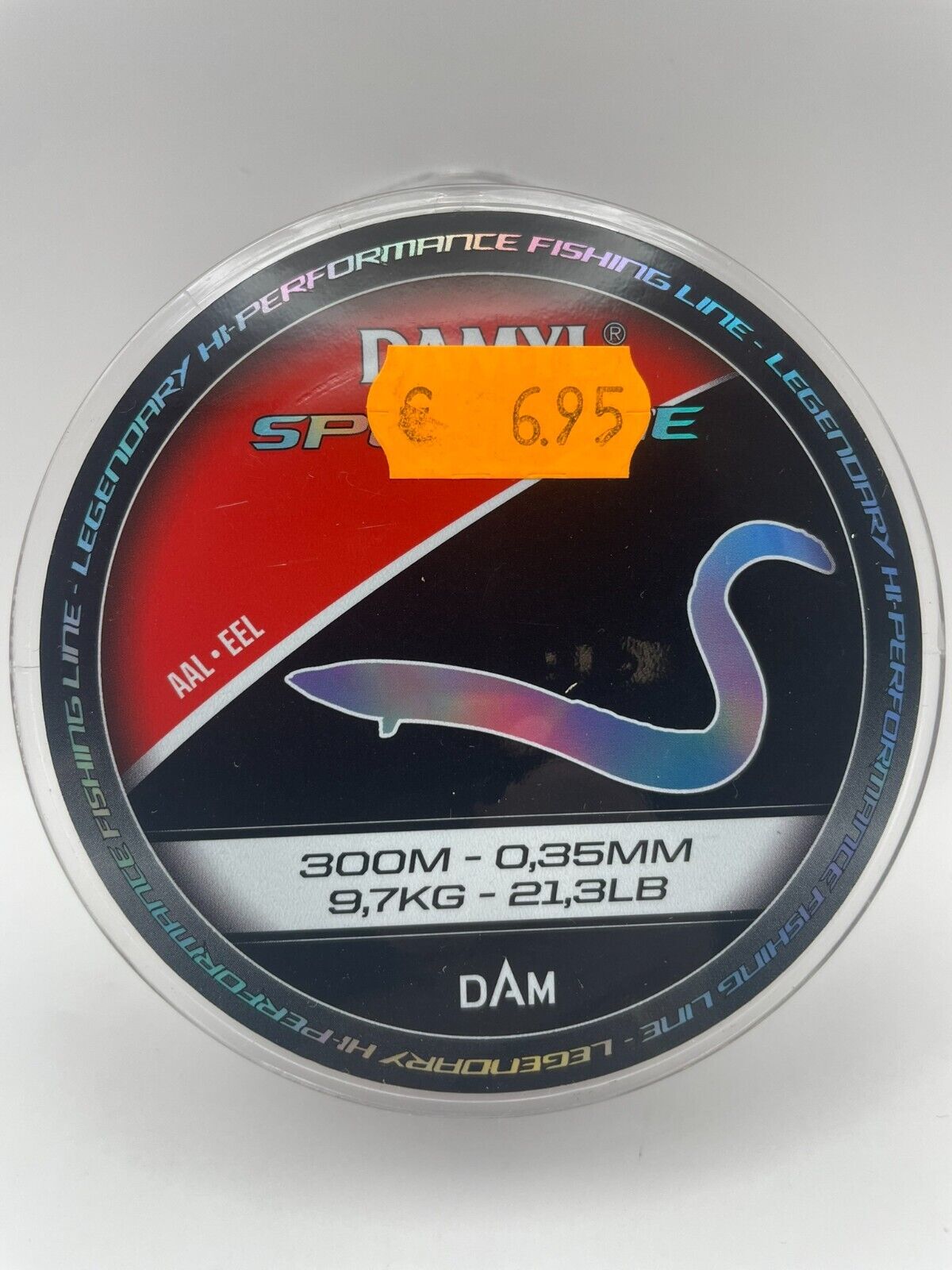 DAM Damyl Spezi Line Aal 9,7KG 0,35mm 300m Grundbraun monofil Schnur