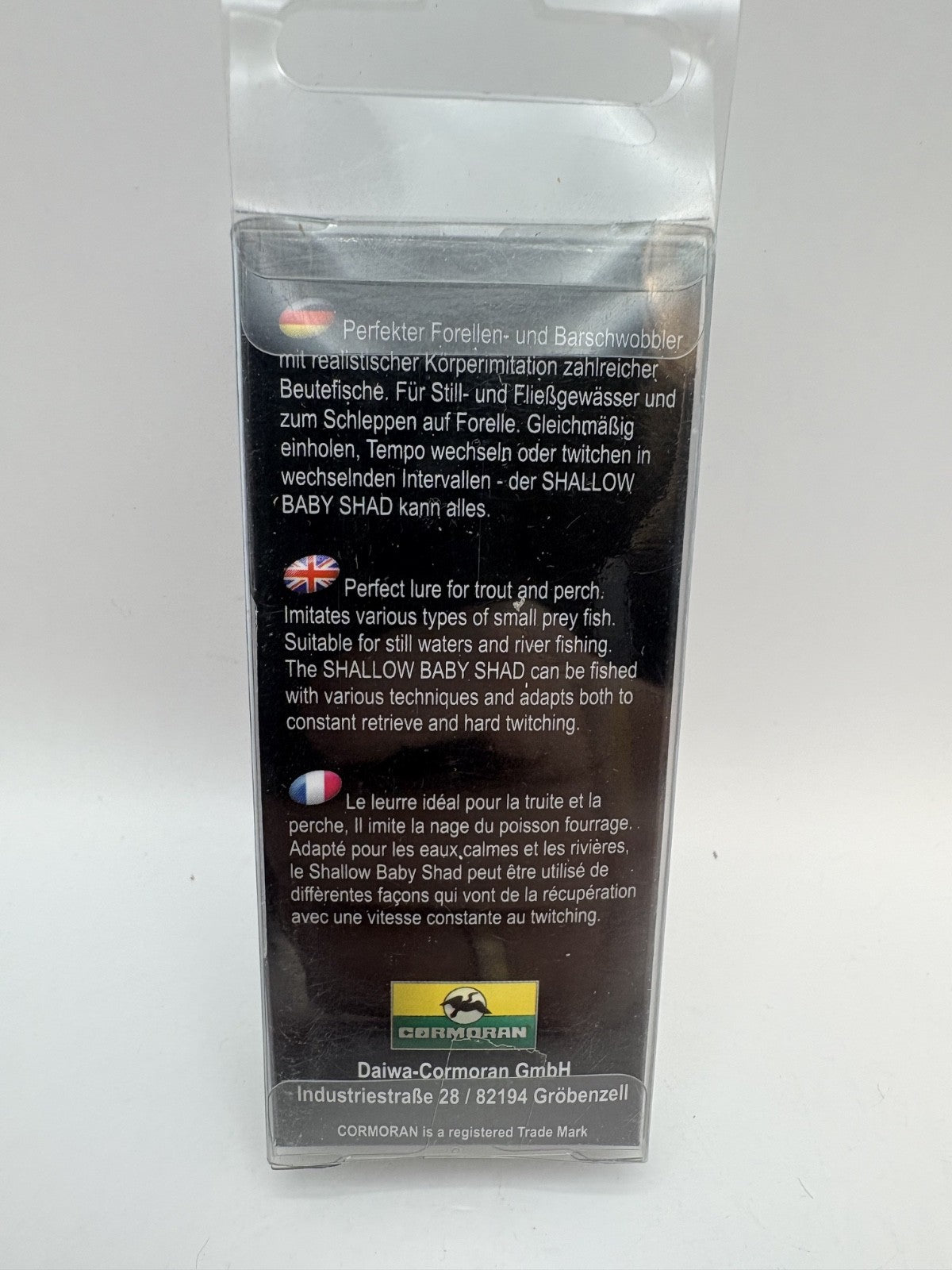 Team Cormoran Shallow Baby Shad/ 4,0cm 2,4g Floating, Wobbler1