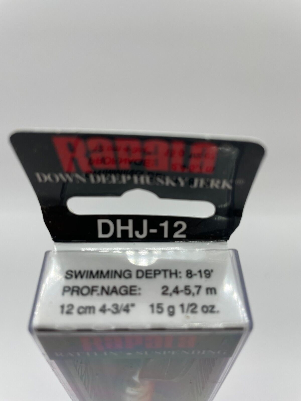 Rapala Down Deep Huskyjerk DHJ-12 Silver Blue Spinnfischen Angelzubehör