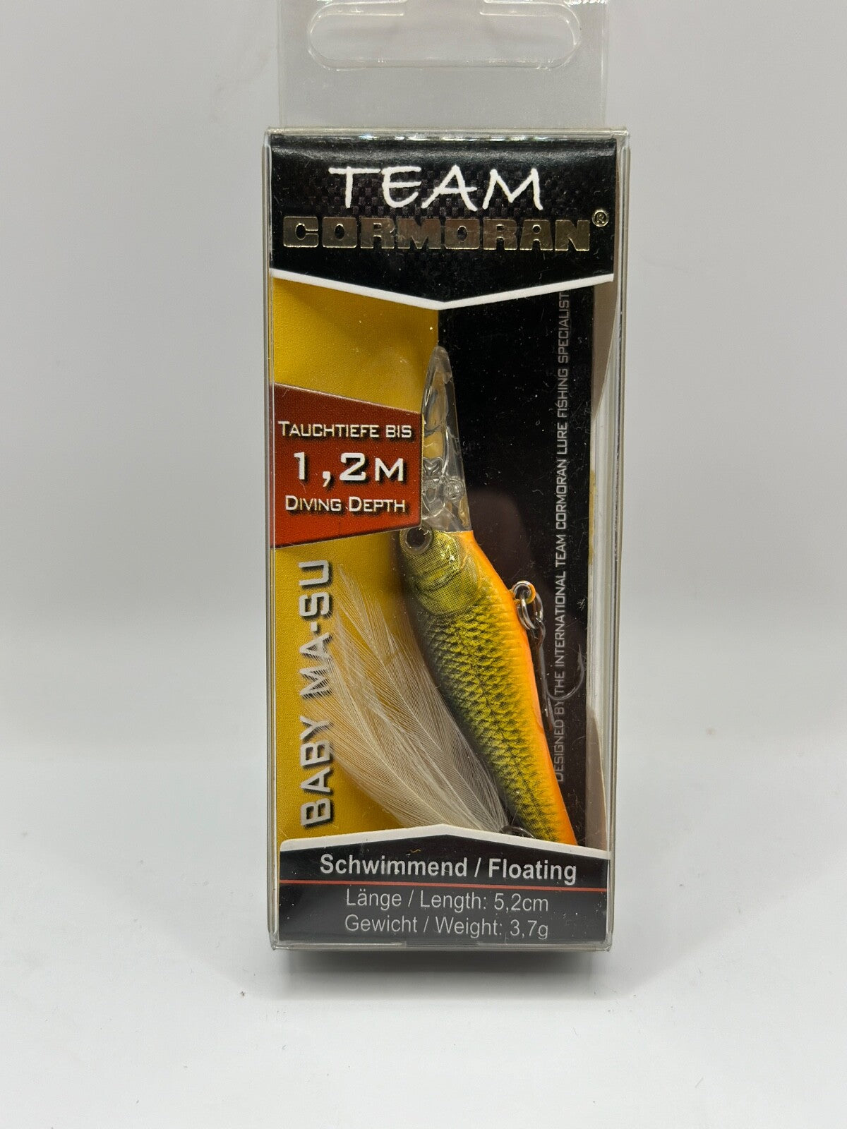 Team Cormoran Baby MASU / 5,2cm 3,7g Floating, Wobbler0