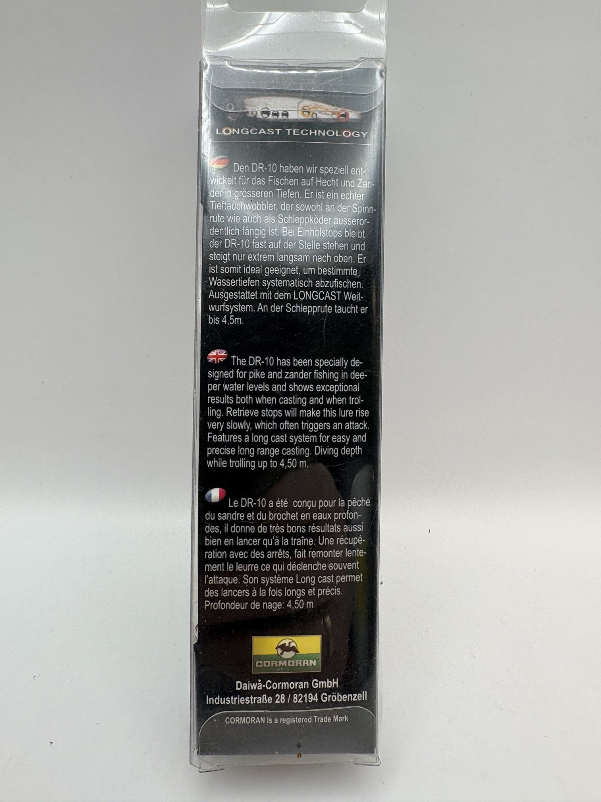 Team Cormoran Minnow DR10 / 10,0cm 17,0g Floating , Wobbler1
