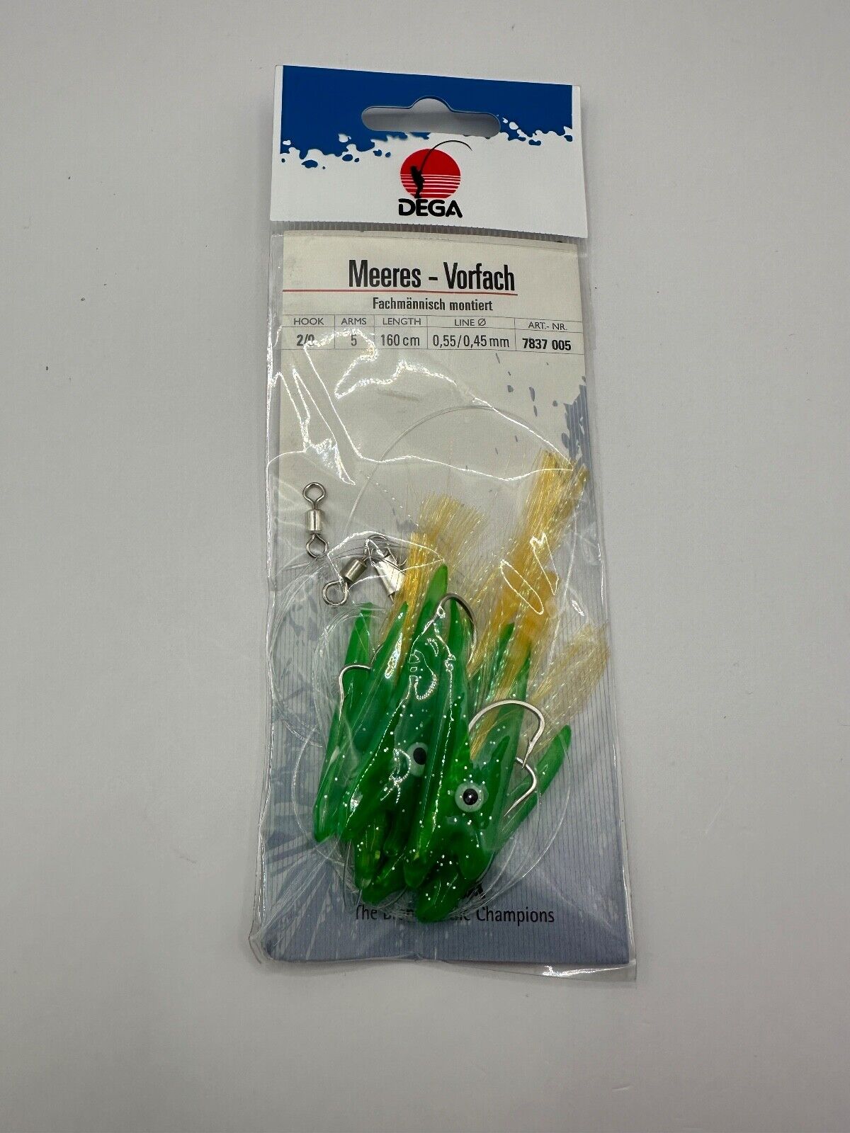 Dega Meeres - Vorfach 5 Arms , Meeresangeln, Hochsee Zubehör