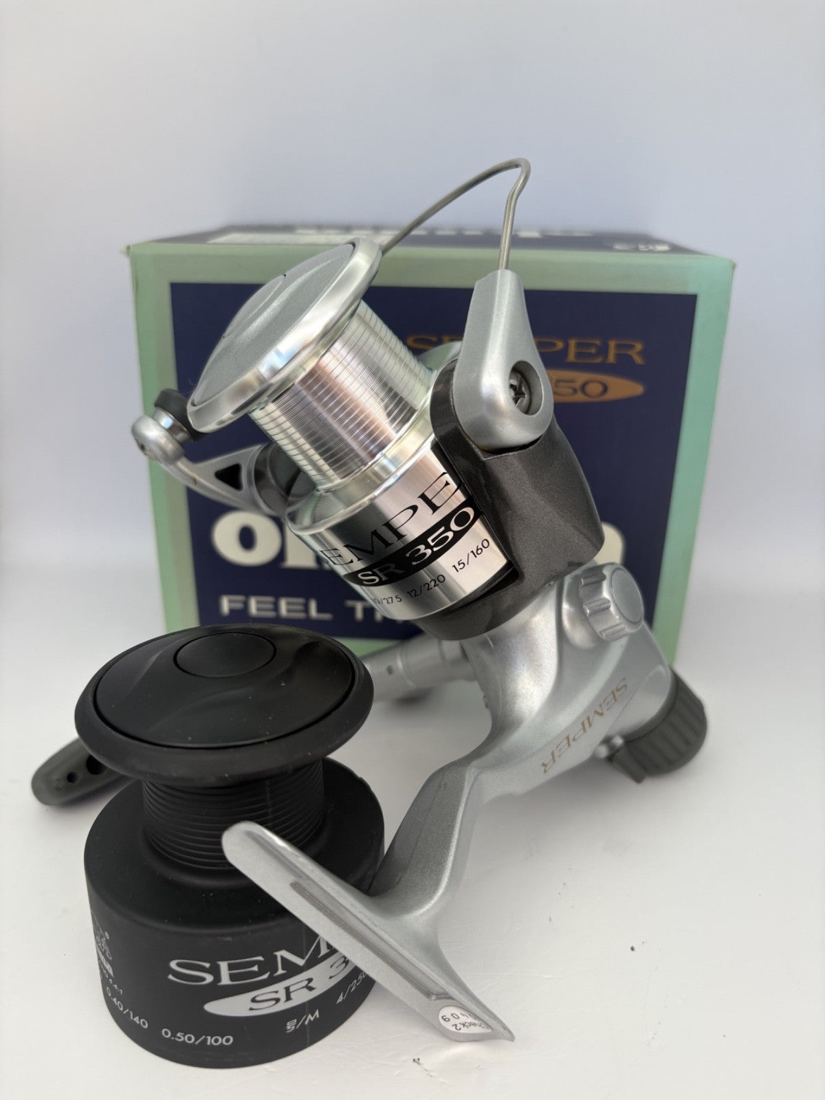 Okuma Semper SR350, Rolle Angelzubehör1