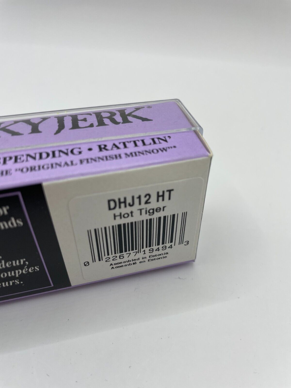 Rapala Down Deep Huskyjerk DHJ-12 Hot Tiger Wobbler Spinnfischen Angelzubehör