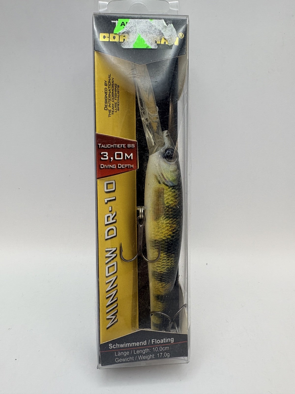 Team Cormoran Minnow DR10 / 10,0cm 17,0g Floating , Wobbler0