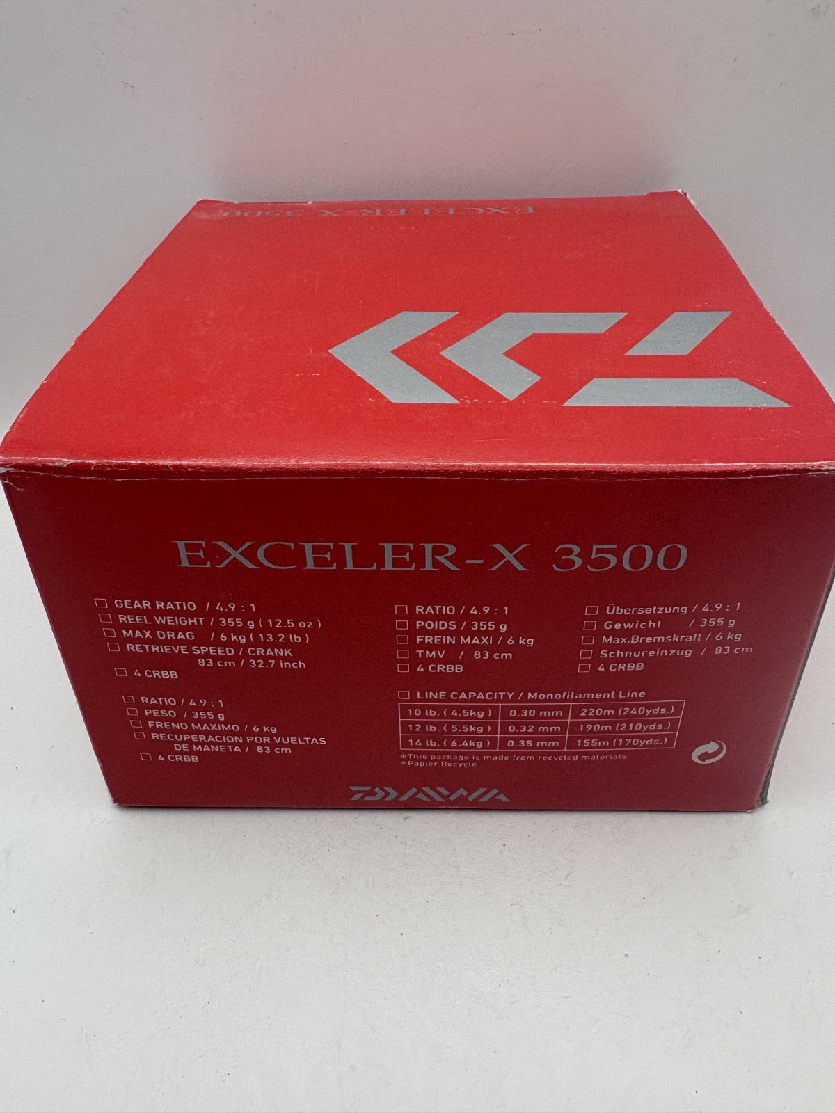 Daiwa ExcelerX 3500 Rolle5