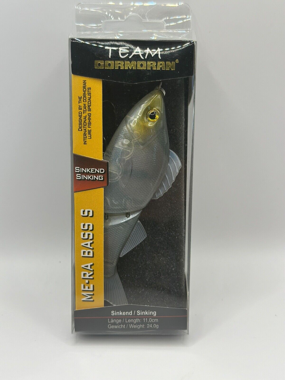 Team Cormoran ME-RA Bass S / 11,0cm 24,0g Sinking , Wobbler