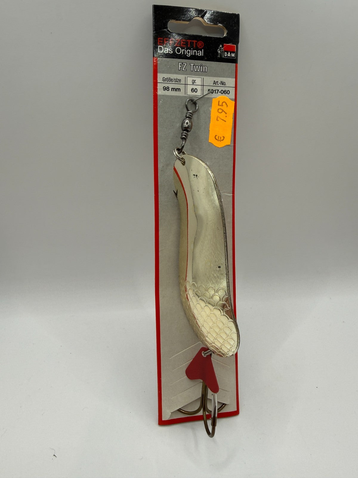 DAM EFFZET FZ Twin 98mm 60g Kupfer/Silber1