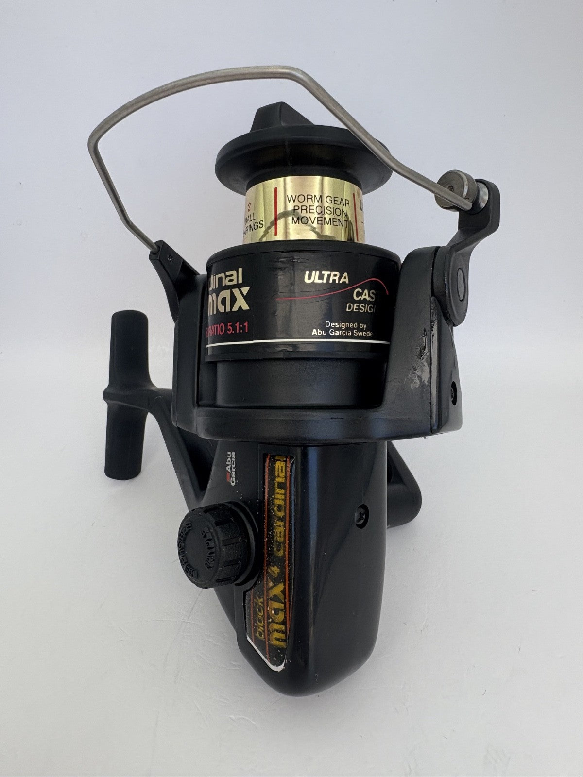 Abu Garcia Cardinal Black Max 4, Rolle Angelzuhör2
