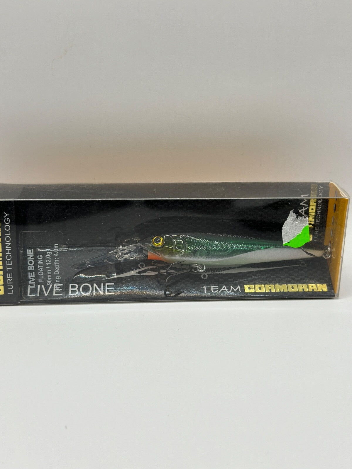 Team Cormoran Live Bone Ghost Shiner 90mm Floating 12g 4m Tauchtiefe0
