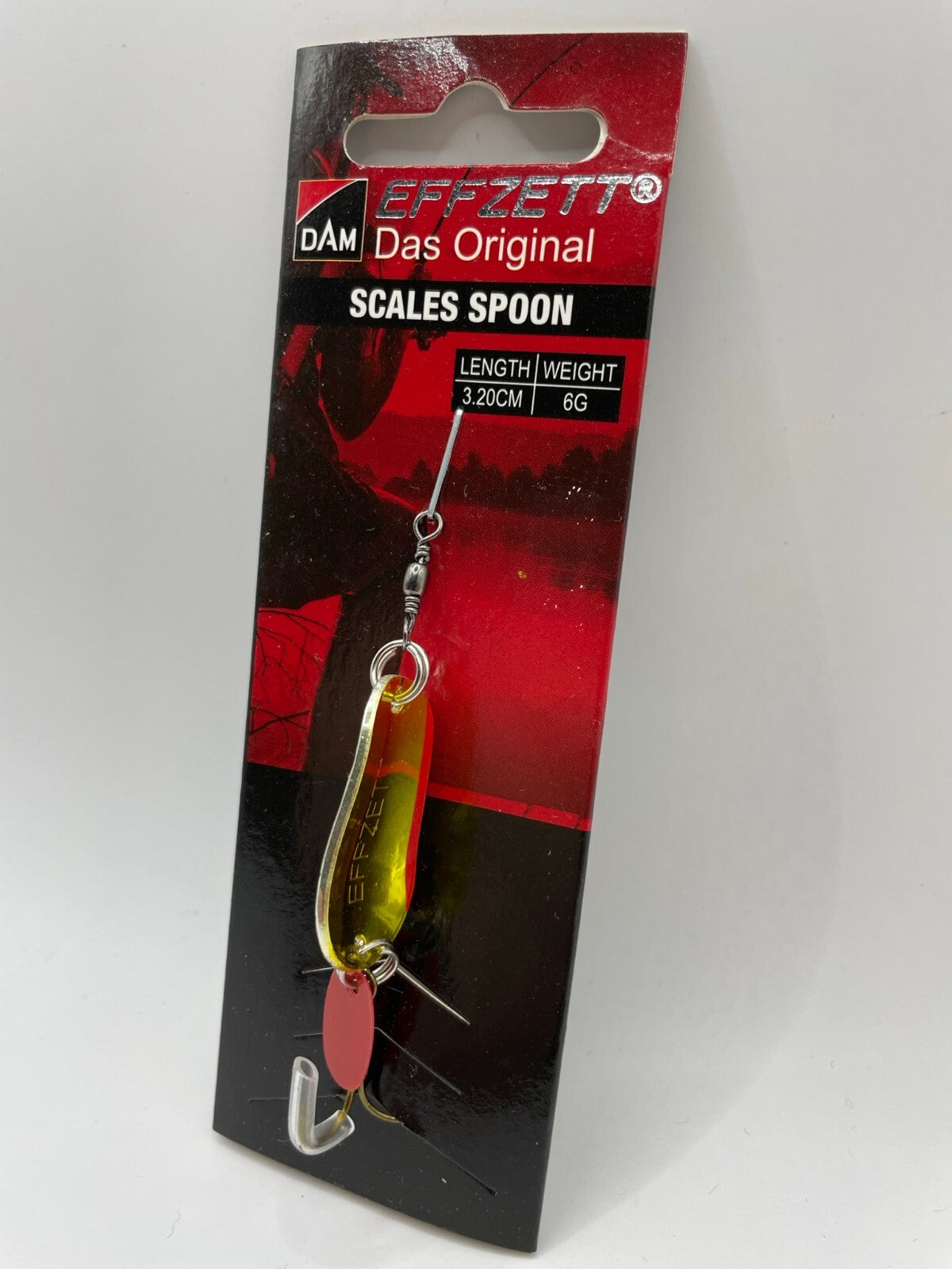 DAM das Original Scales Spoon 6g Silber / Gold Blinker 3,2cm1