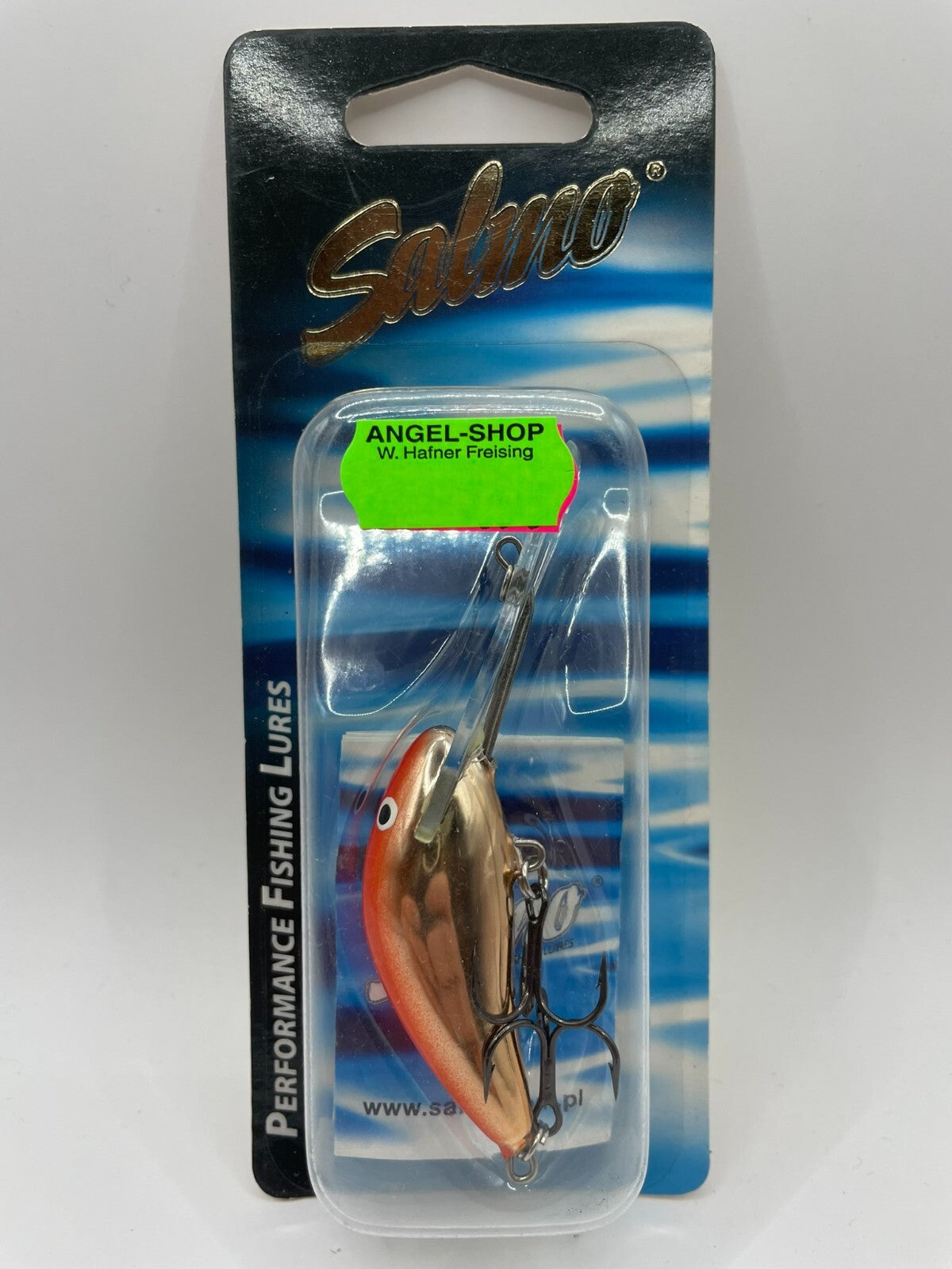 Salmo Hornet 5SDR Gold Metallic Orange 5cm 7g Floating0