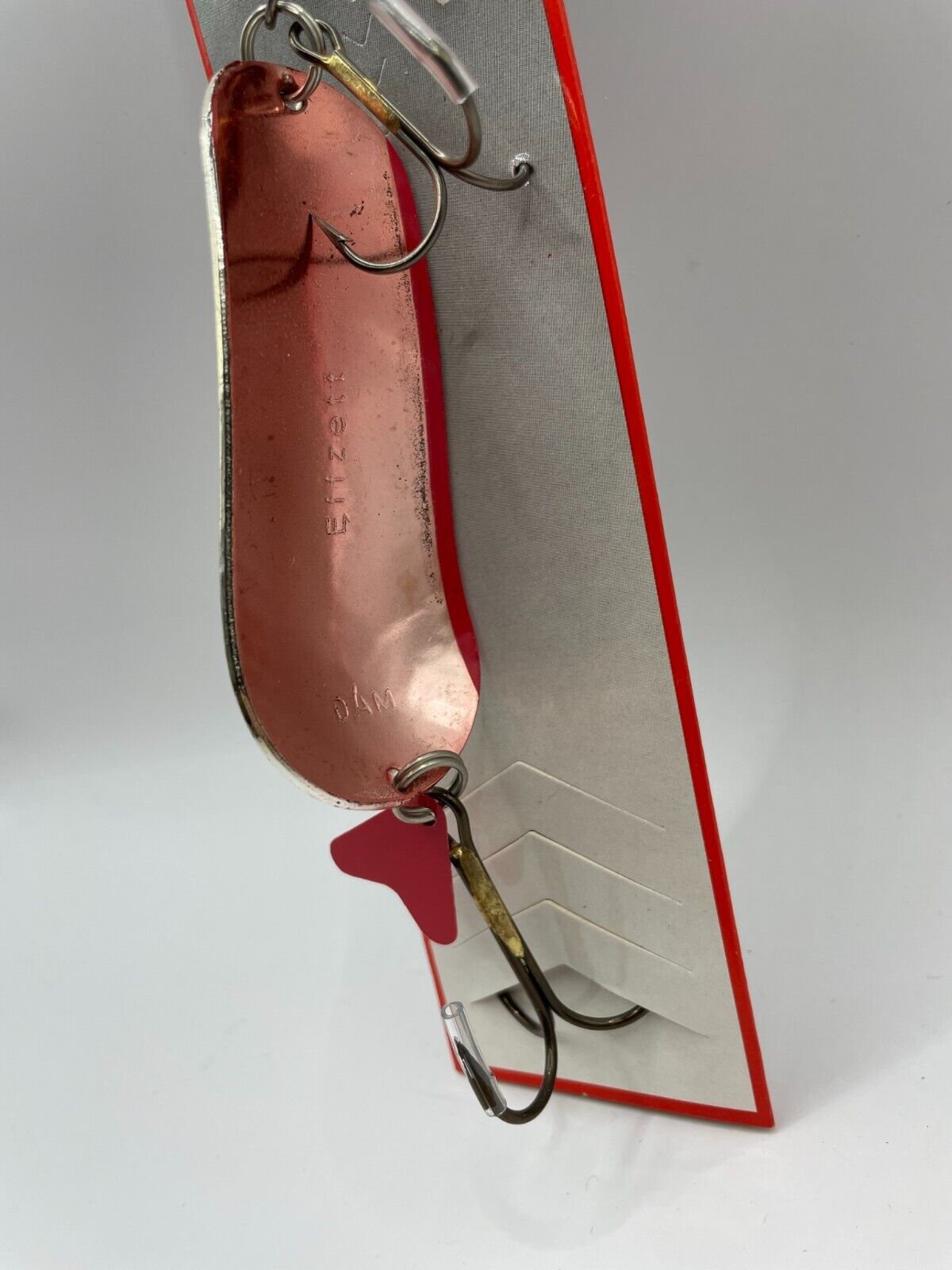 DAM Effzett Fz Original Spoon 45g Silber / Rose Blinker 8,0cm